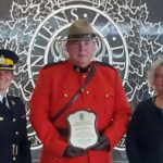 2021 John Dunlop Award Recipient Cst. Kavanaugh (center)